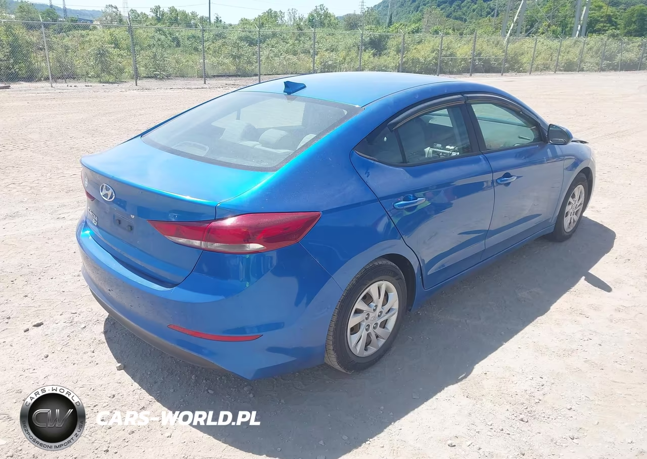 2017 Hyundai Elantra Se VIN:5NPD74LF1HH212702 - 4