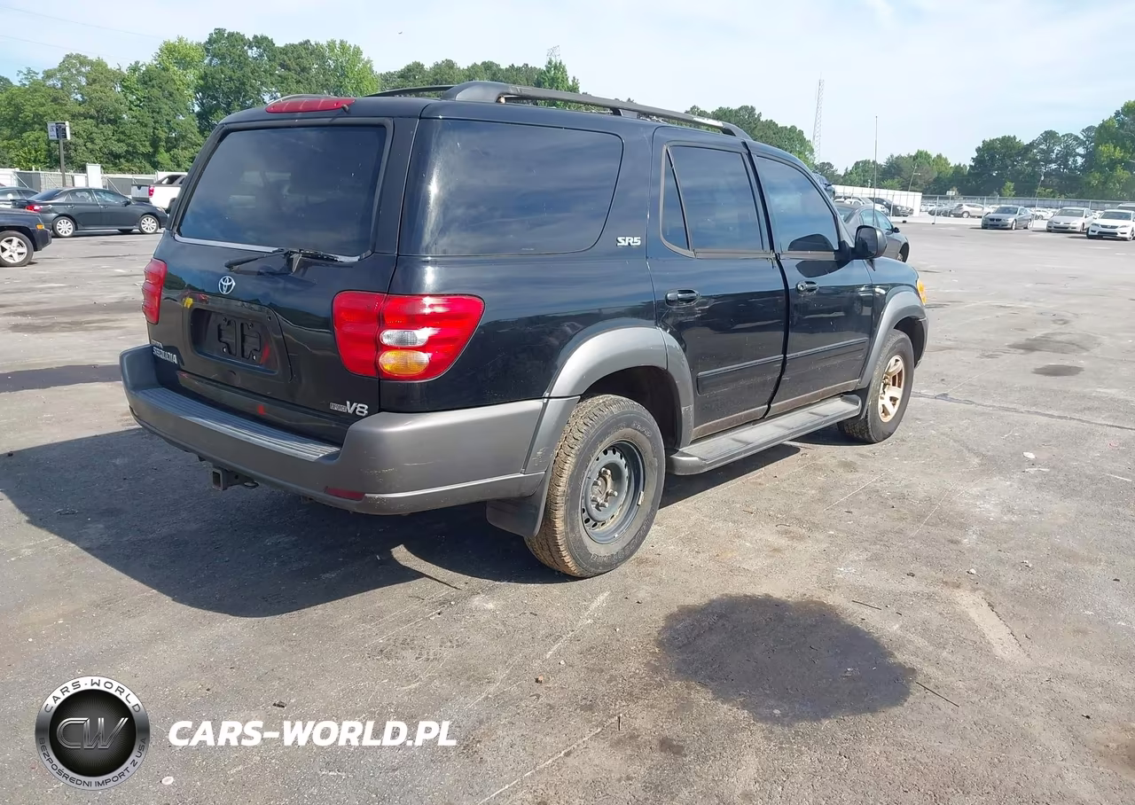 2003 Toyota Sequoia Sr5 V8 VIN:5TDZT34A23S154567 - 4