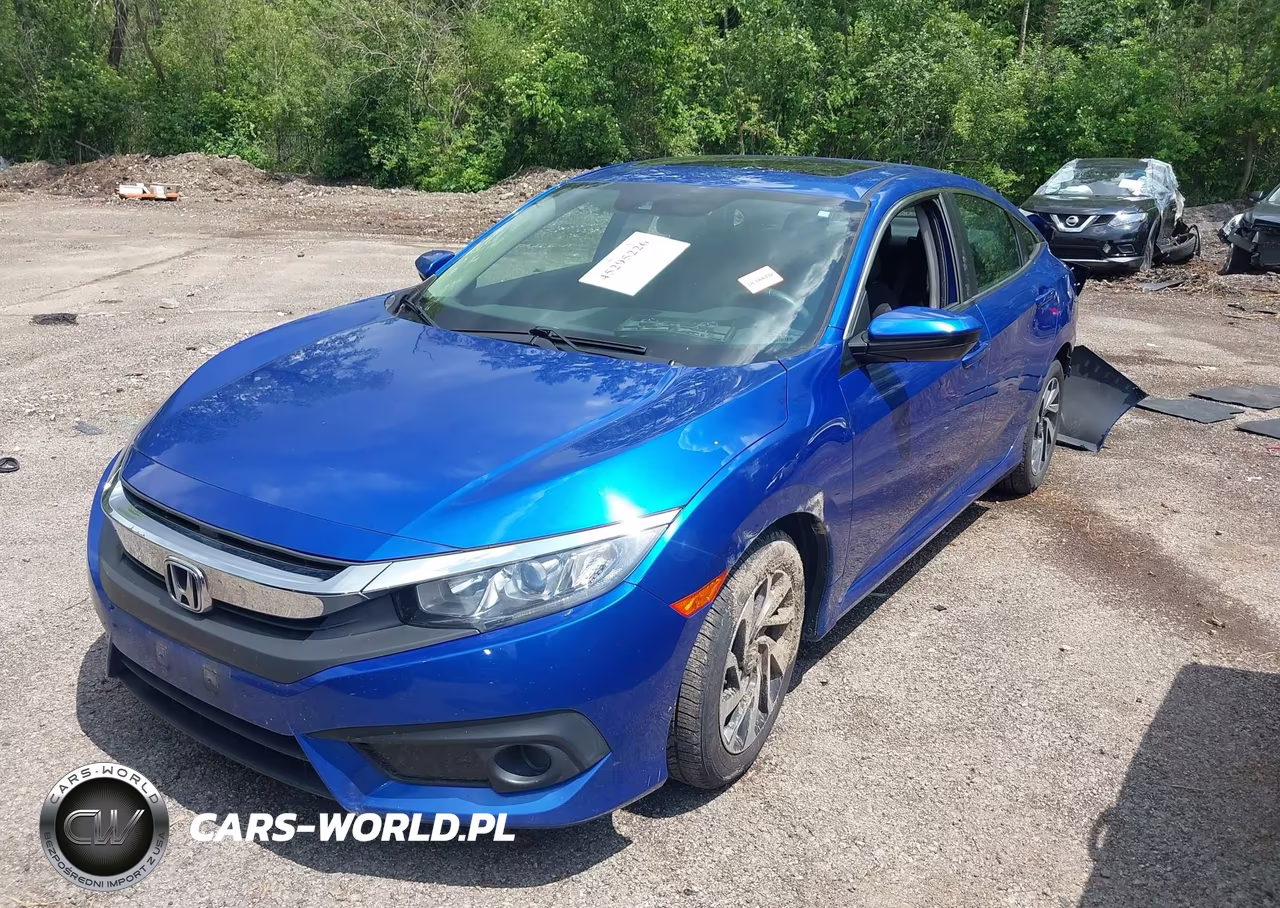 2018 Honda Civic Ex VIN:19XFC2F86JE007263 - 2