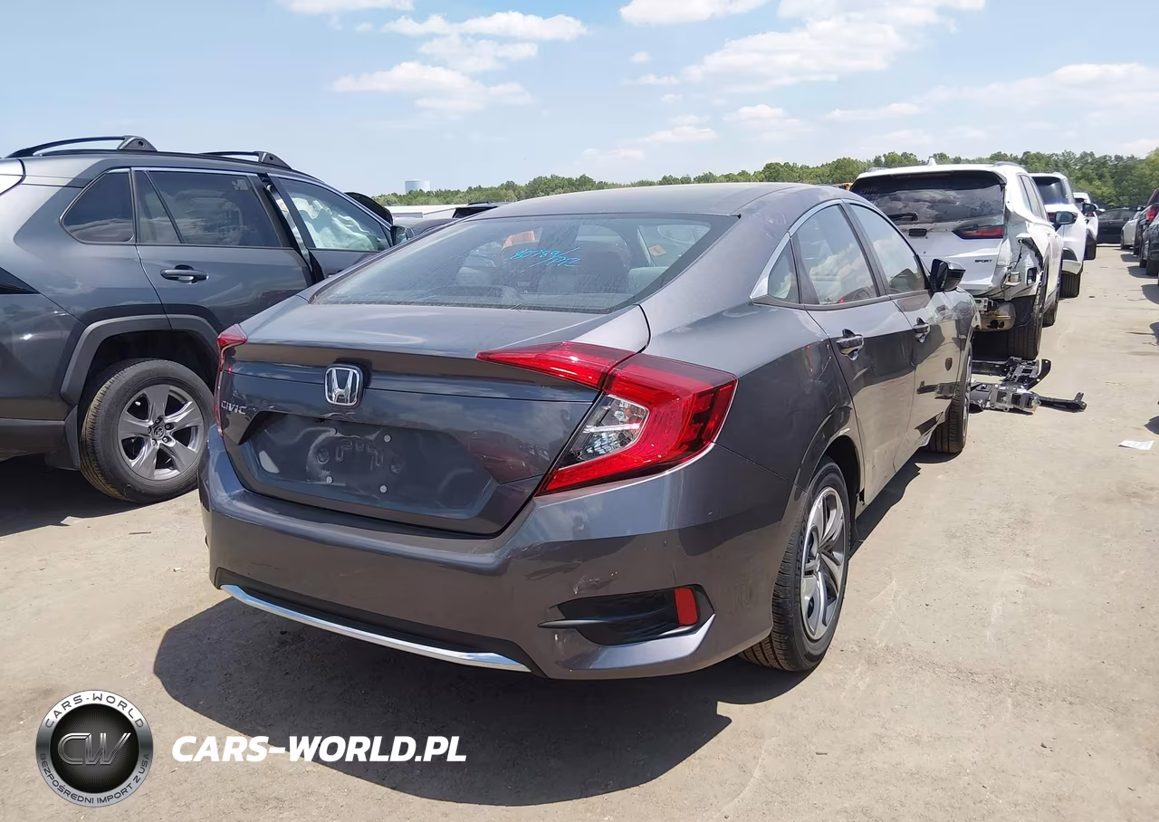 2020 Honda Civic Lx VIN:2HGFC2F61LH548941 - 4