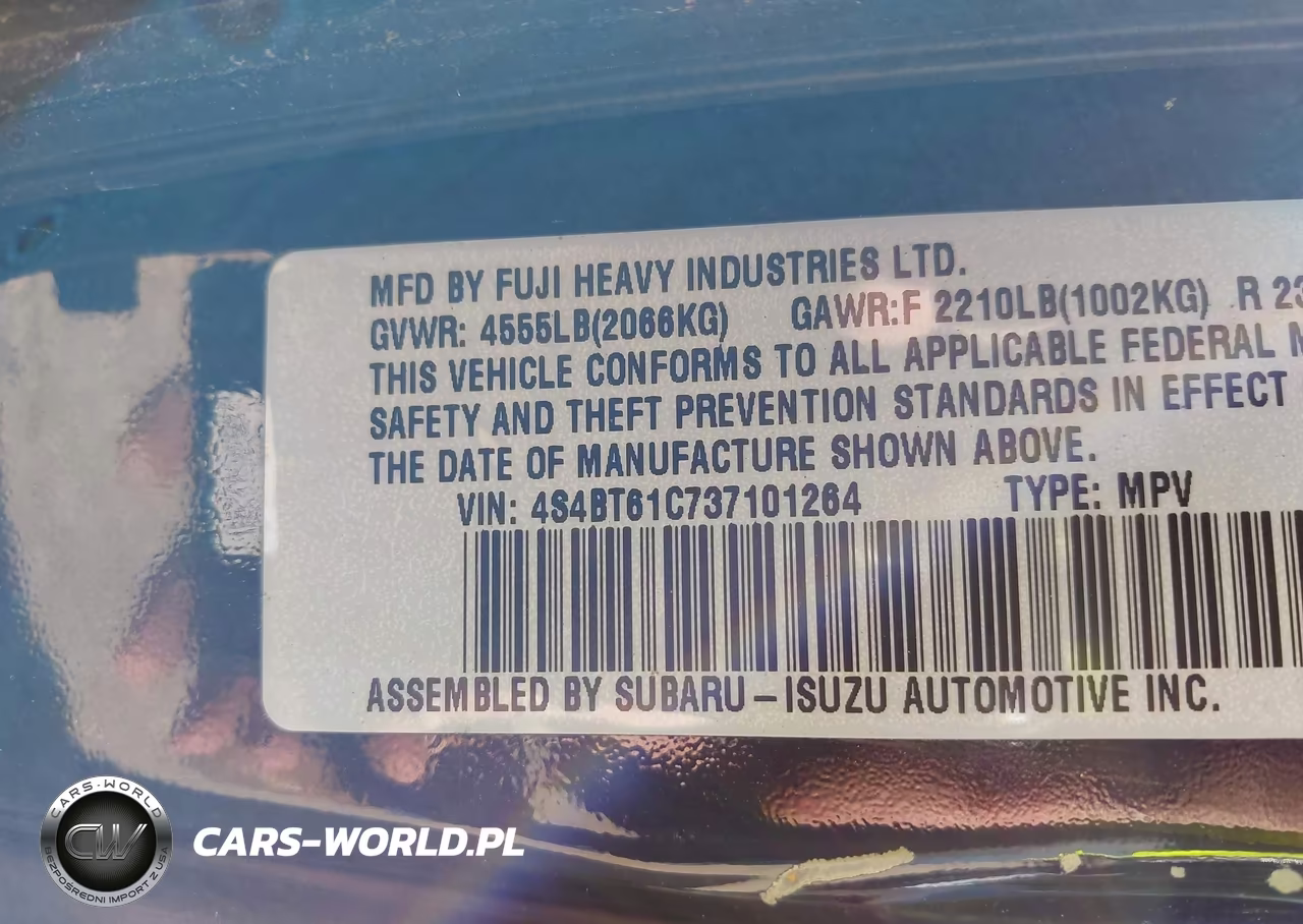 2003 Subaru Baja VIN:4S4BT61C737101264 - 9