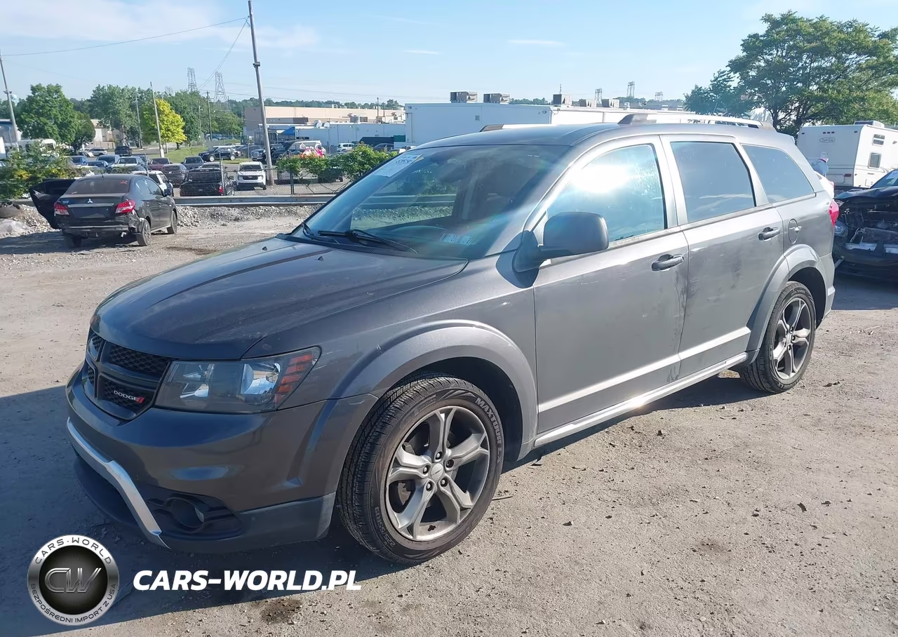 2017 Dodge Journey Crossroad Plus Awd VIN:3C4PDDGGXHT618339 - 2