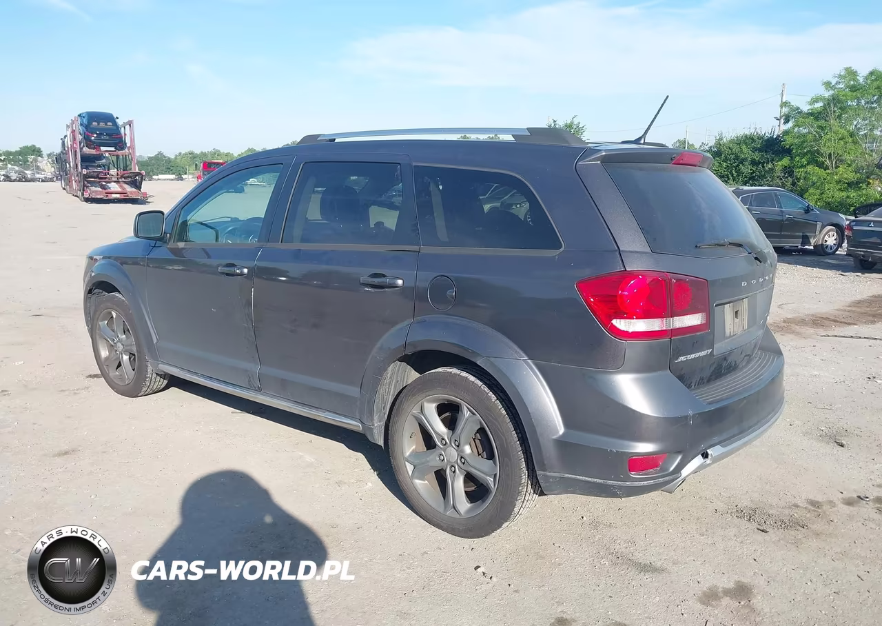2017 Dodge Journey Crossroad Plus Awd VIN:3C4PDDGGXHT618339 - 3