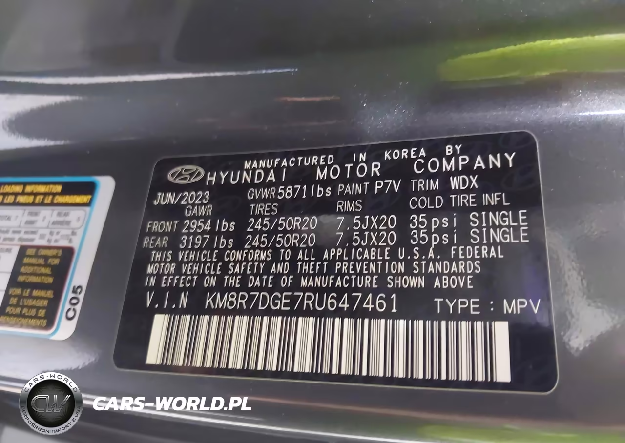2024 Hyundai Palisade Calligraphy VIN:KM8R7DGE7RU647461 - 9