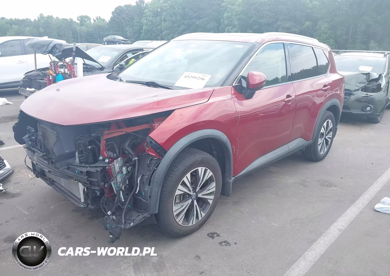 2021 Nissan Rogue Sv Fwd VIN:5N1AT3BA0MC747214 - 2