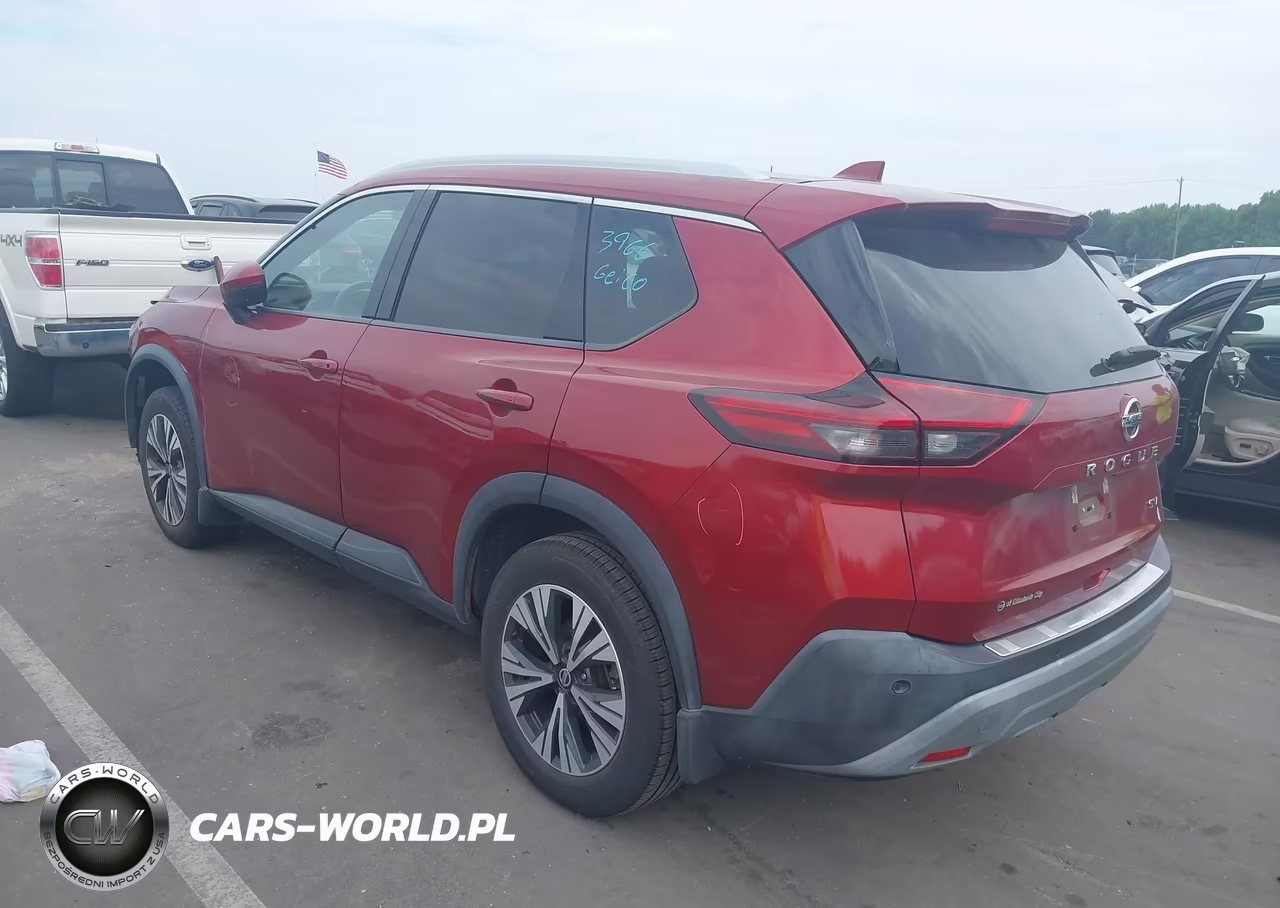 2021 Nissan Rogue Sv Fwd VIN:5N1AT3BA0MC747214 - 3
