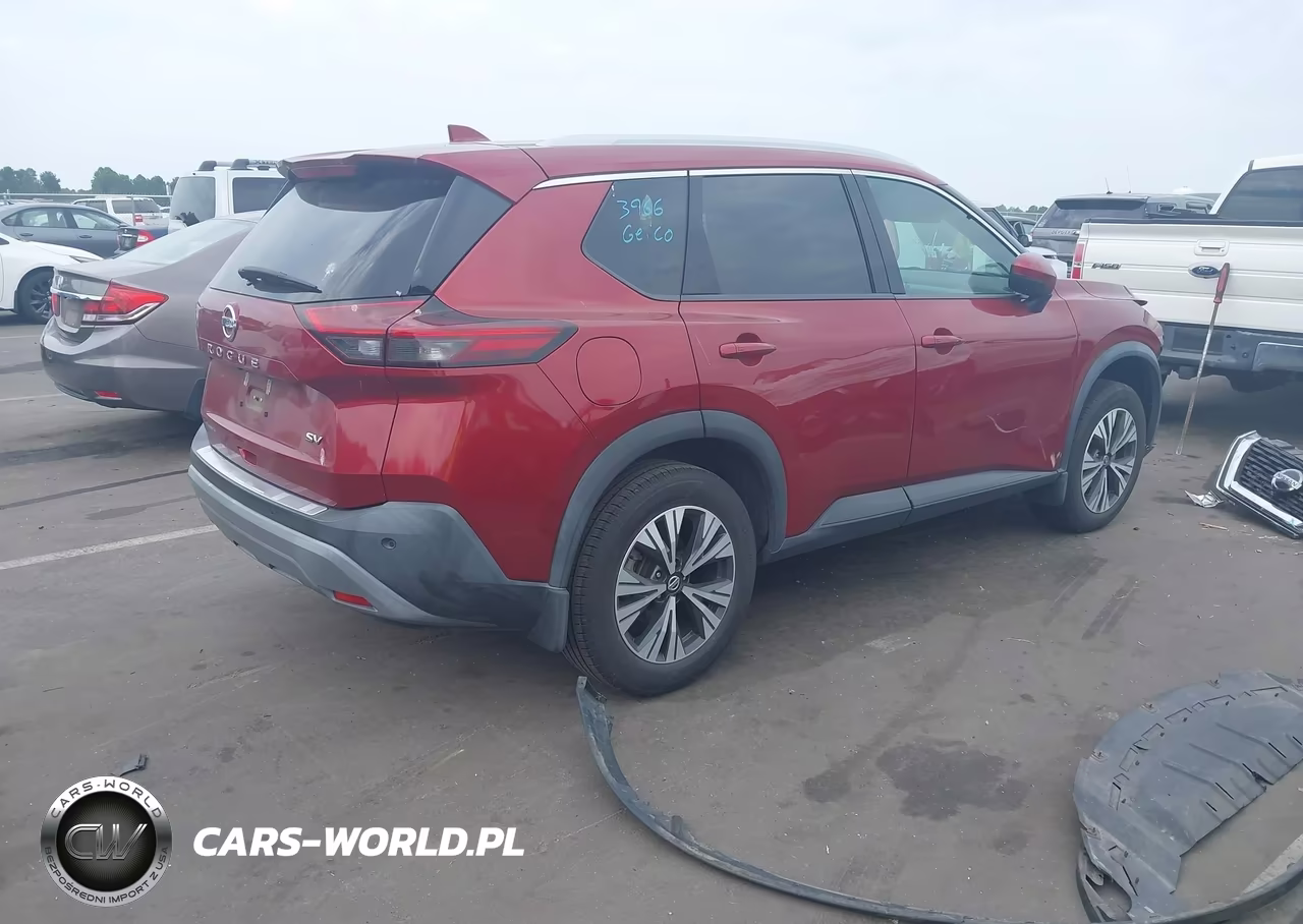 2021 Nissan Rogue Sv Fwd VIN:5N1AT3BA0MC747214 - 4