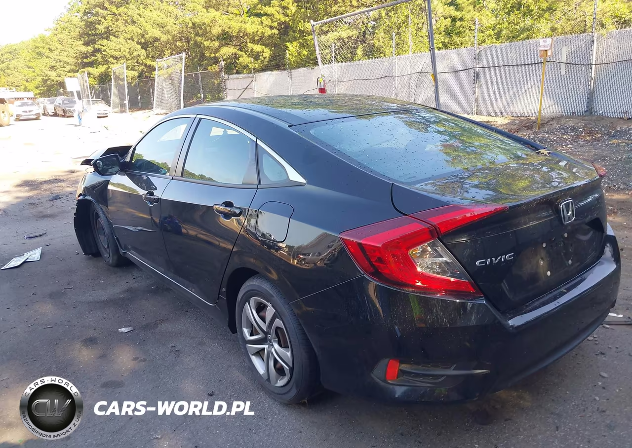 2018 Honda Civic Lx VIN:2HGFC2F50JH610477 - 3