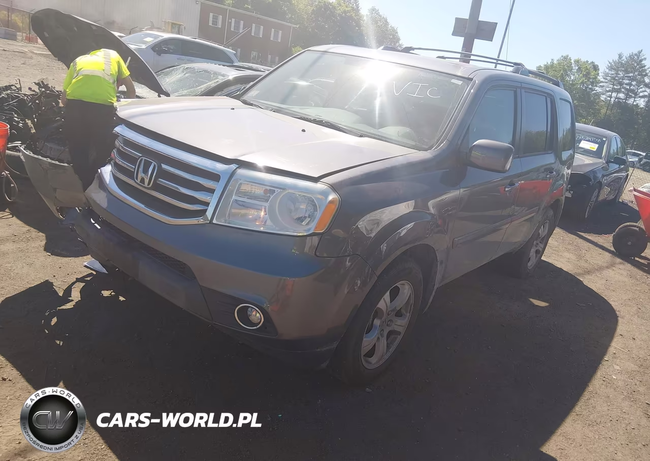 2014 Honda Pilot Ex-L VIN:5FNYF4H51EB052707 - 2