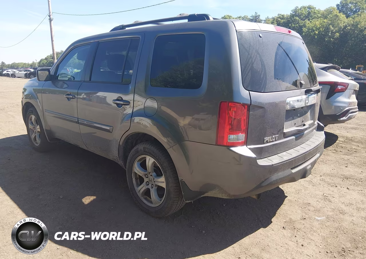 2014 Honda Pilot Ex-L VIN:5FNYF4H51EB052707 - 3