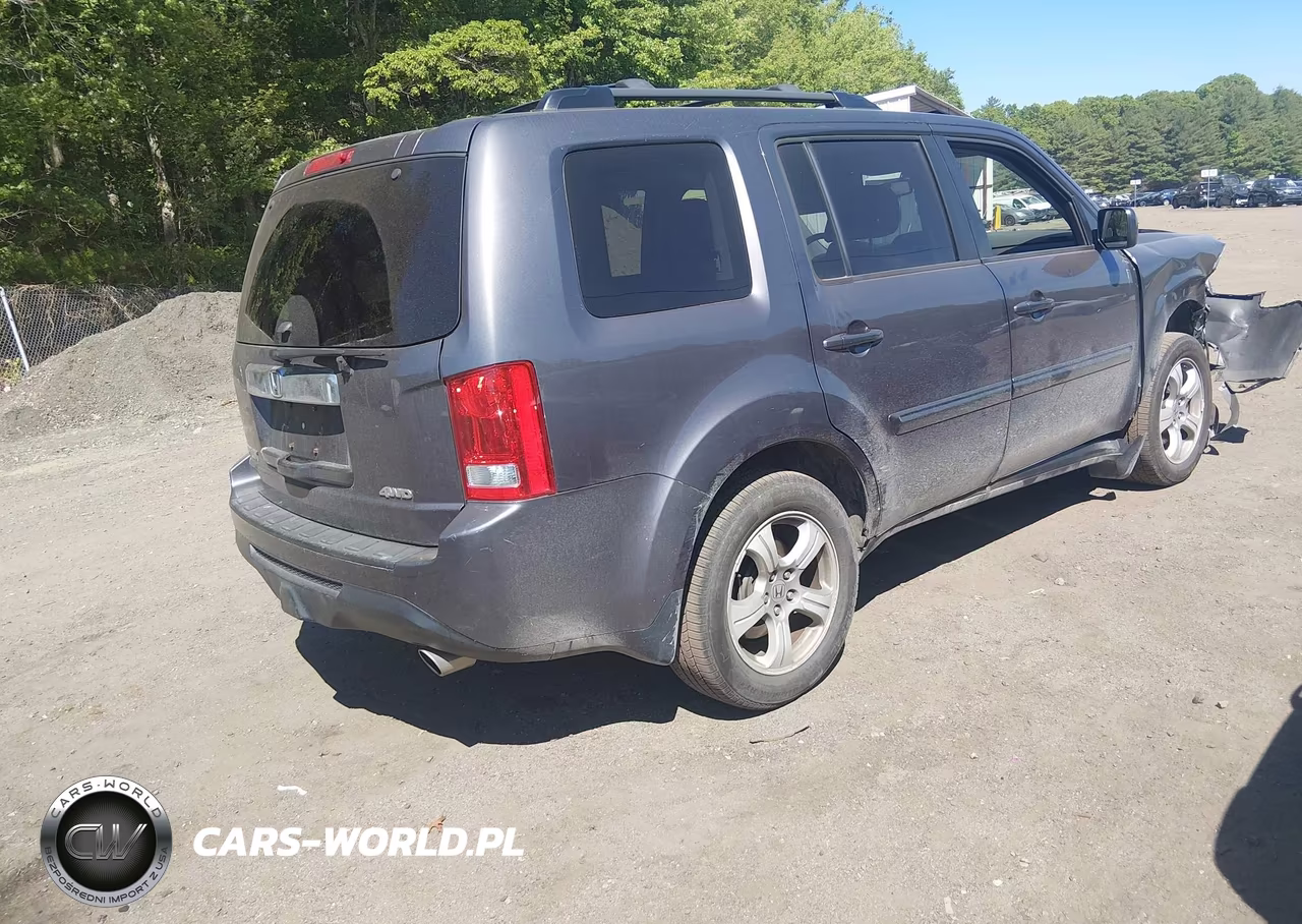 2014 Honda Pilot Ex-L VIN:5FNYF4H51EB052707 - 4