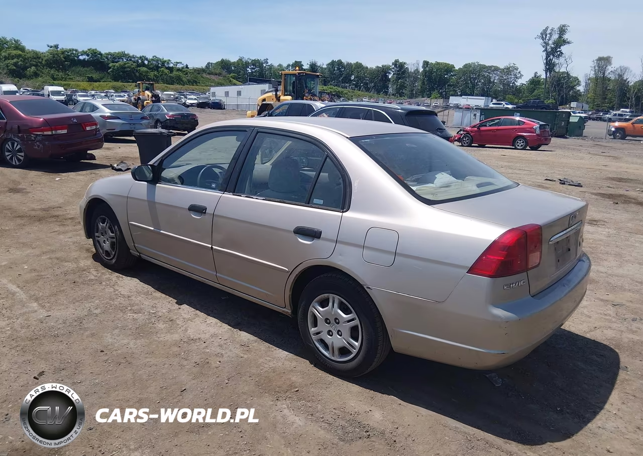 2001 Honda Civic Lx VIN:2HGES16561H601064 - 3