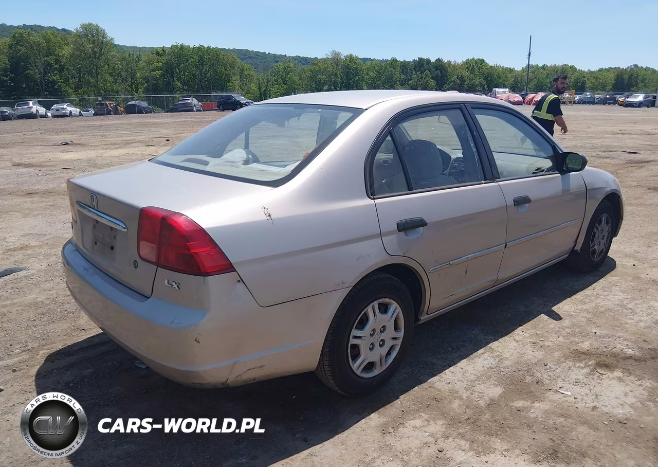 2001 Honda Civic Lx VIN:2HGES16561H601064 - 4