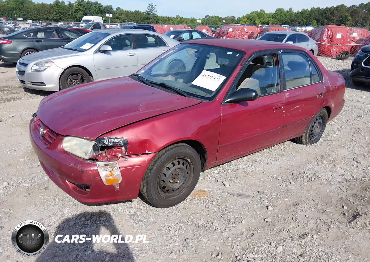 2001 Toyota Corolla Le VIN:1NXBR12E51Z461651 - 2
