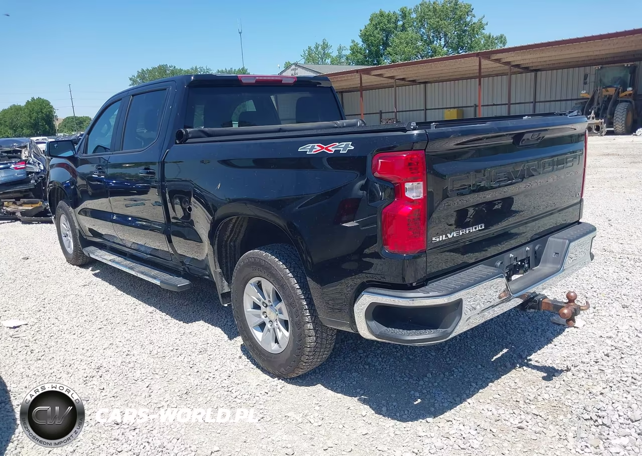 2024 Chevrolet Silverado 1500 4Wd Standard Bed Lt VIN:1GCUDDED6RZ195734 - 3