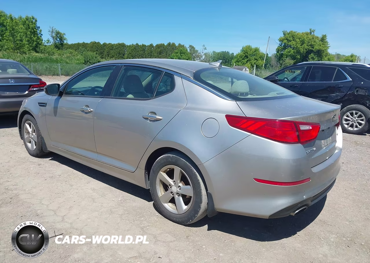 2015 Kia Optima Lx VIN:5XXGM4A71FG371911 - 3