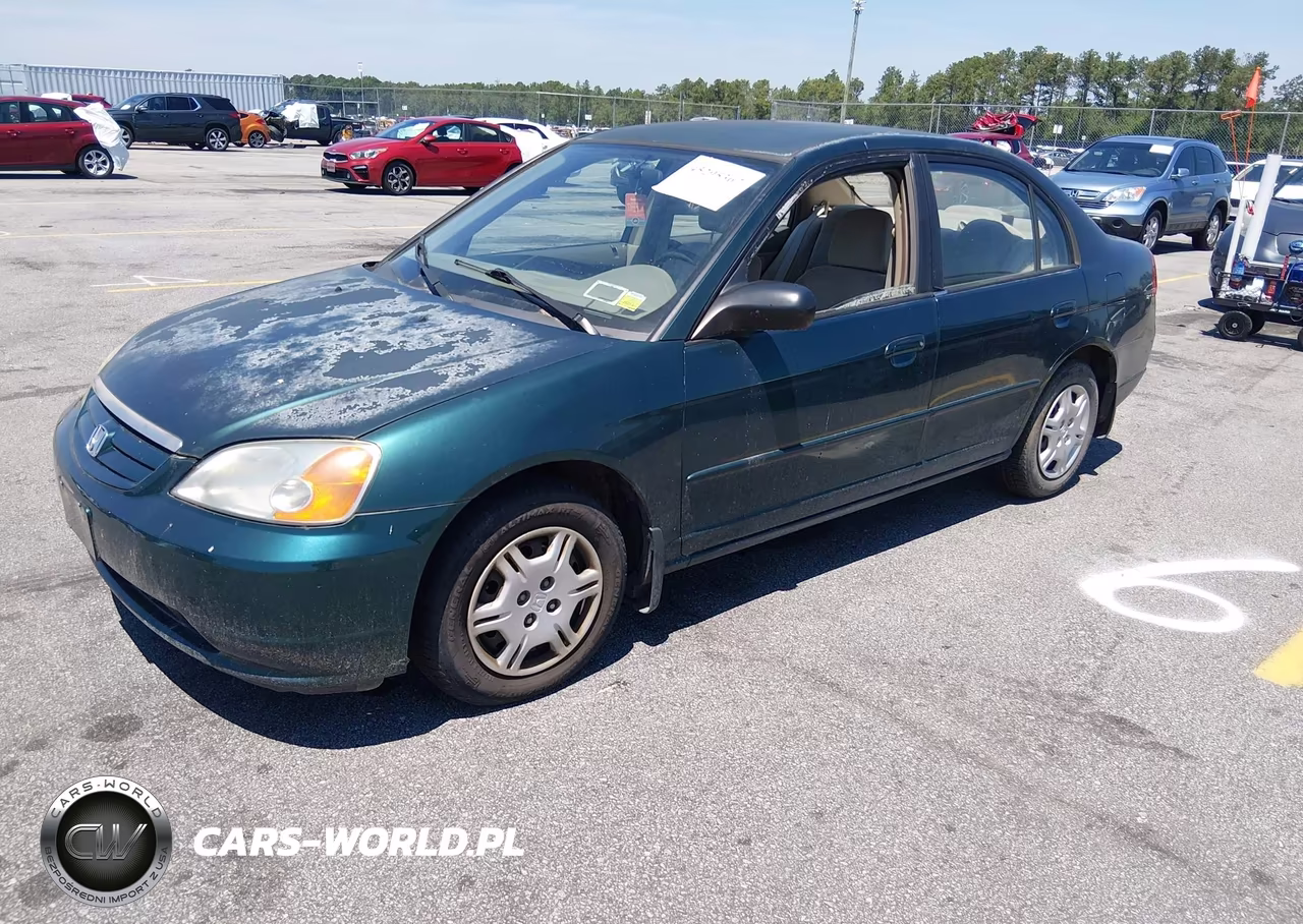 2002 Honda Civic Lx VIN:2HGES16532H602321 - 2