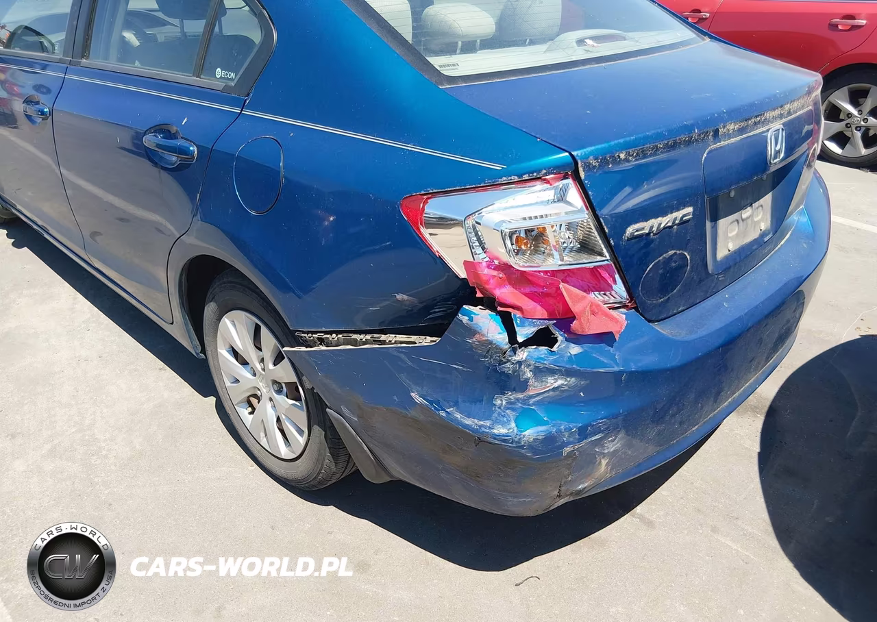 2012 Honda Civic Lx VIN:2HGFB2E52CH562343 - 6