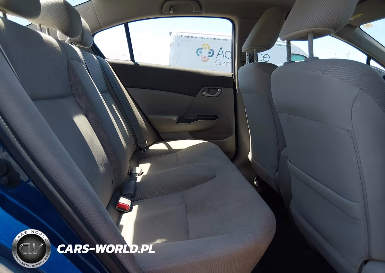 2012 Honda Civic Lx VIN:2HGFB2E52CH562343 - 8