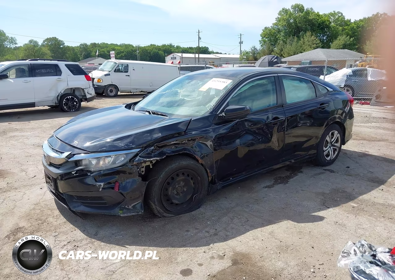 2017 Honda Civic Lx VIN:19XFC2F58HE070378 - 2