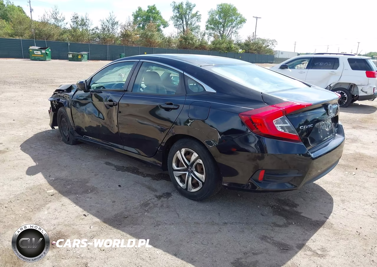 2017 Honda Civic Lx VIN:19XFC2F58HE070378 - 3