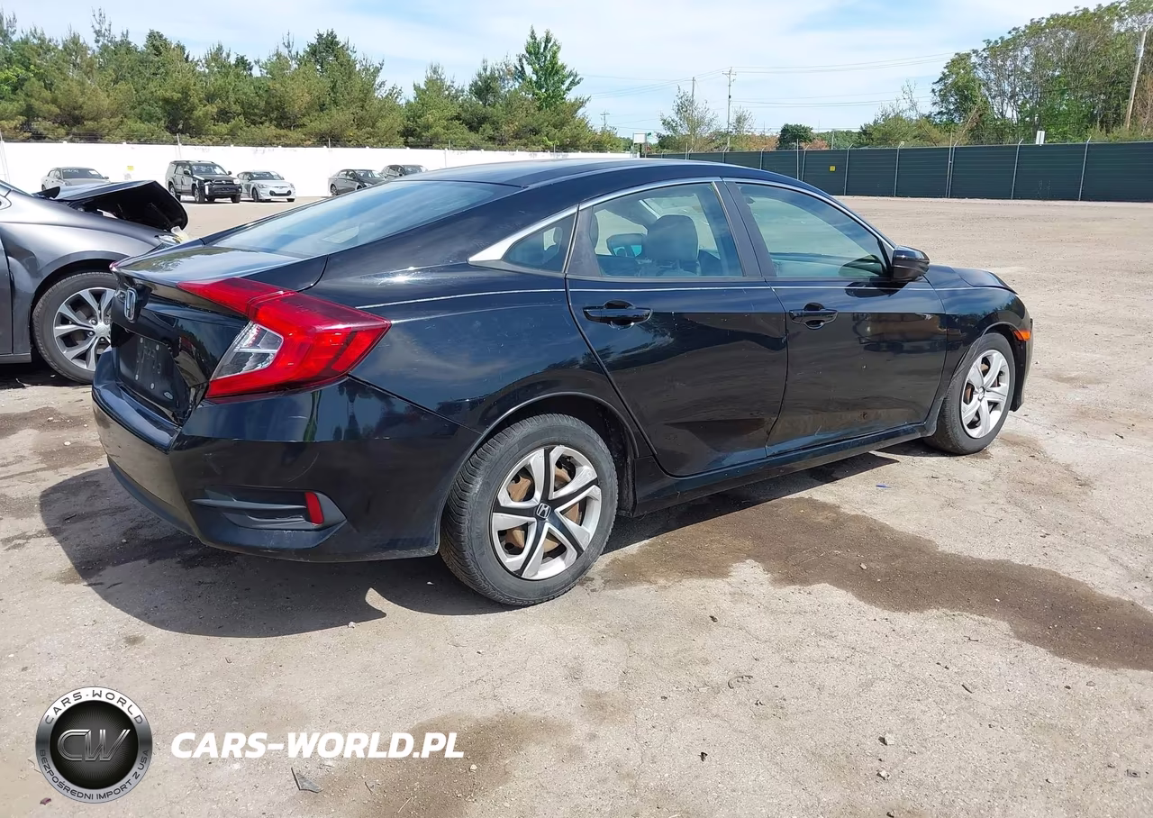 2017 Honda Civic Lx VIN:19XFC2F58HE070378 - 4