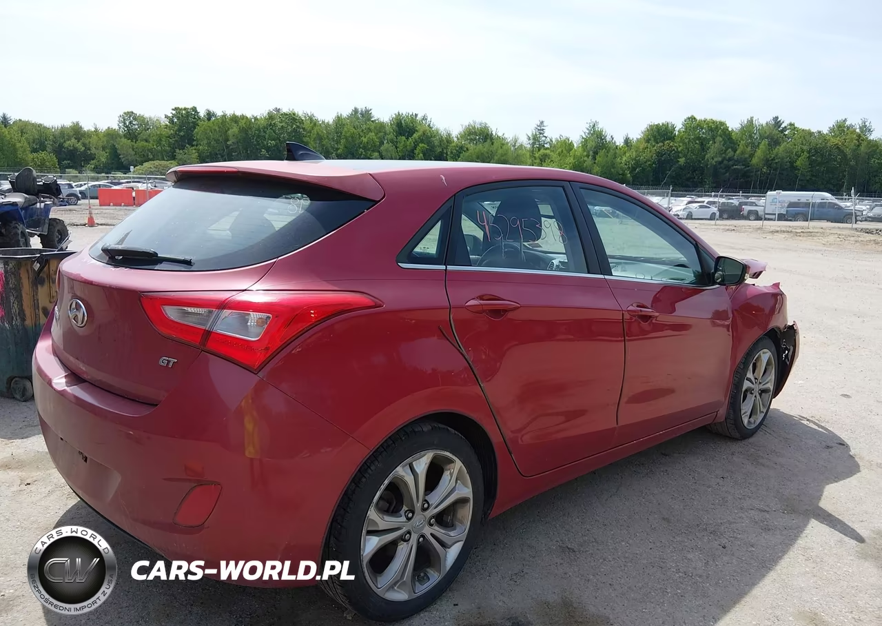 2014 Hyundai Elantra Gt VIN:KMHD35LH5EU209558 - 4