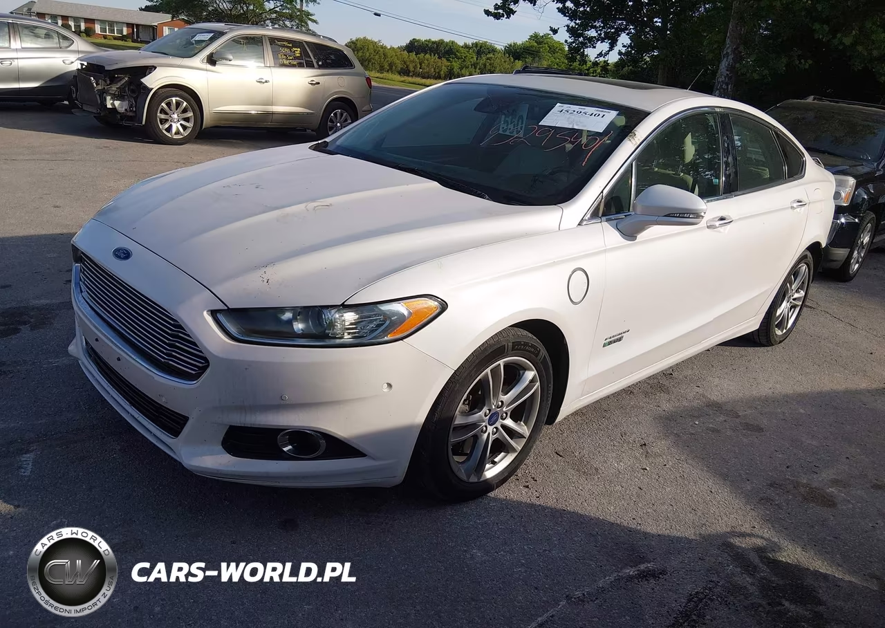 2016 Ford Fusion Energi Titanium VIN:3FA6P0SU6GR336676 - 2