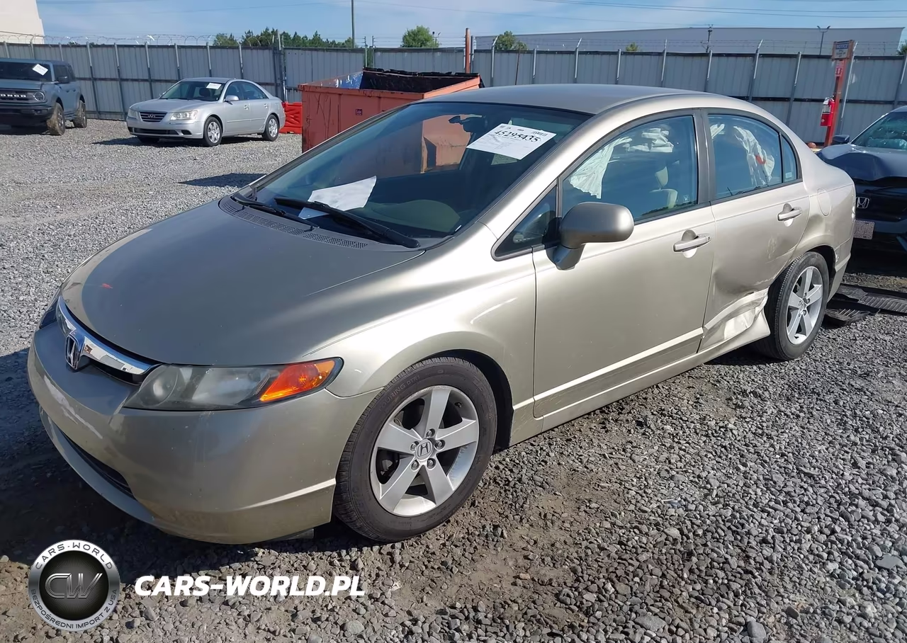 2008 Honda Civic Lx VIN:1HGFA16548L045518 - 2