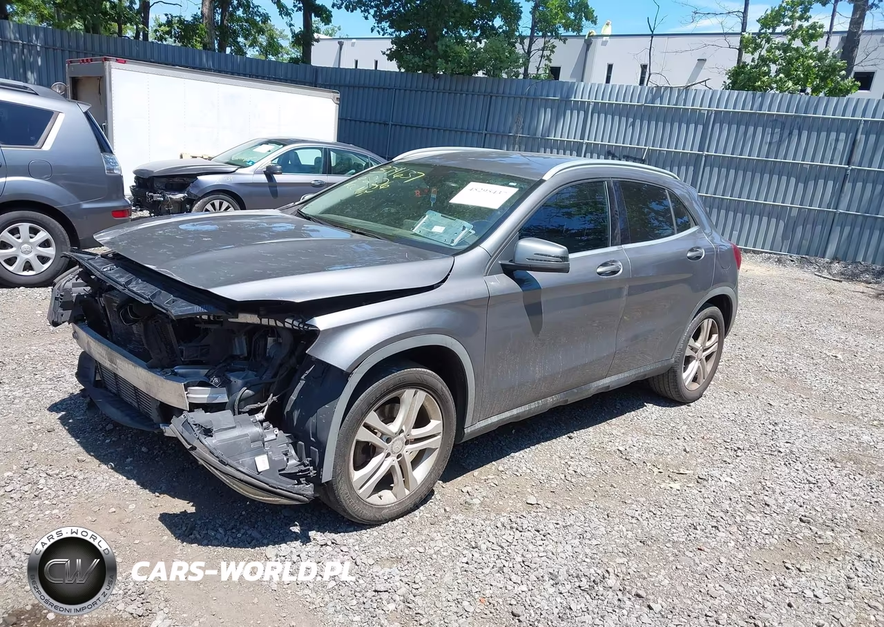 2015 Mercedes-Benz Gla 250 VIN:WDCTG4EB9FJ178058 - 2