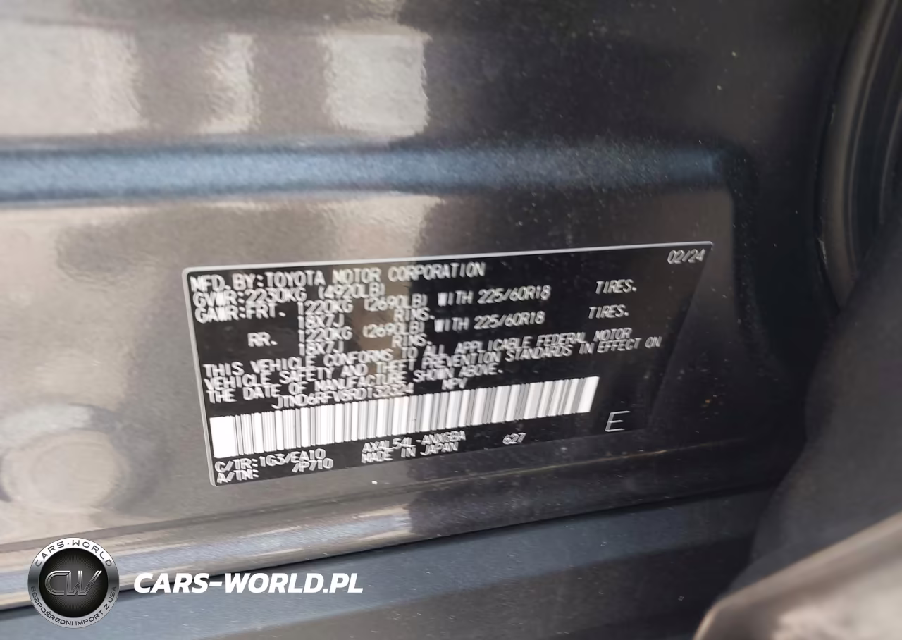 2024 Toyota Rav4 Hybrid Limited VIN:JTMD6RFV8RD132324 - 9