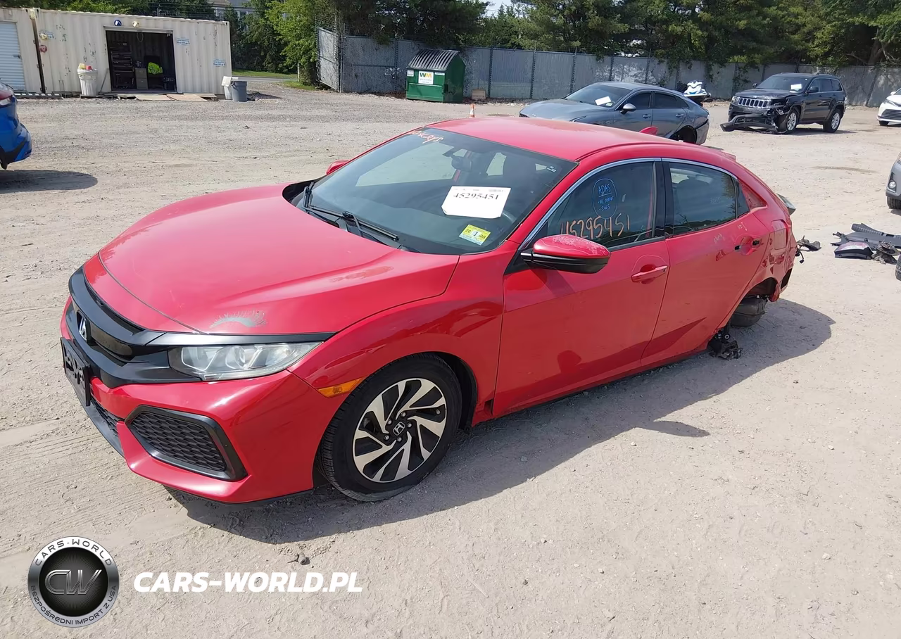 2017 Honda Civic Lx VIN:SHHFK7H2XHU403675 - 2