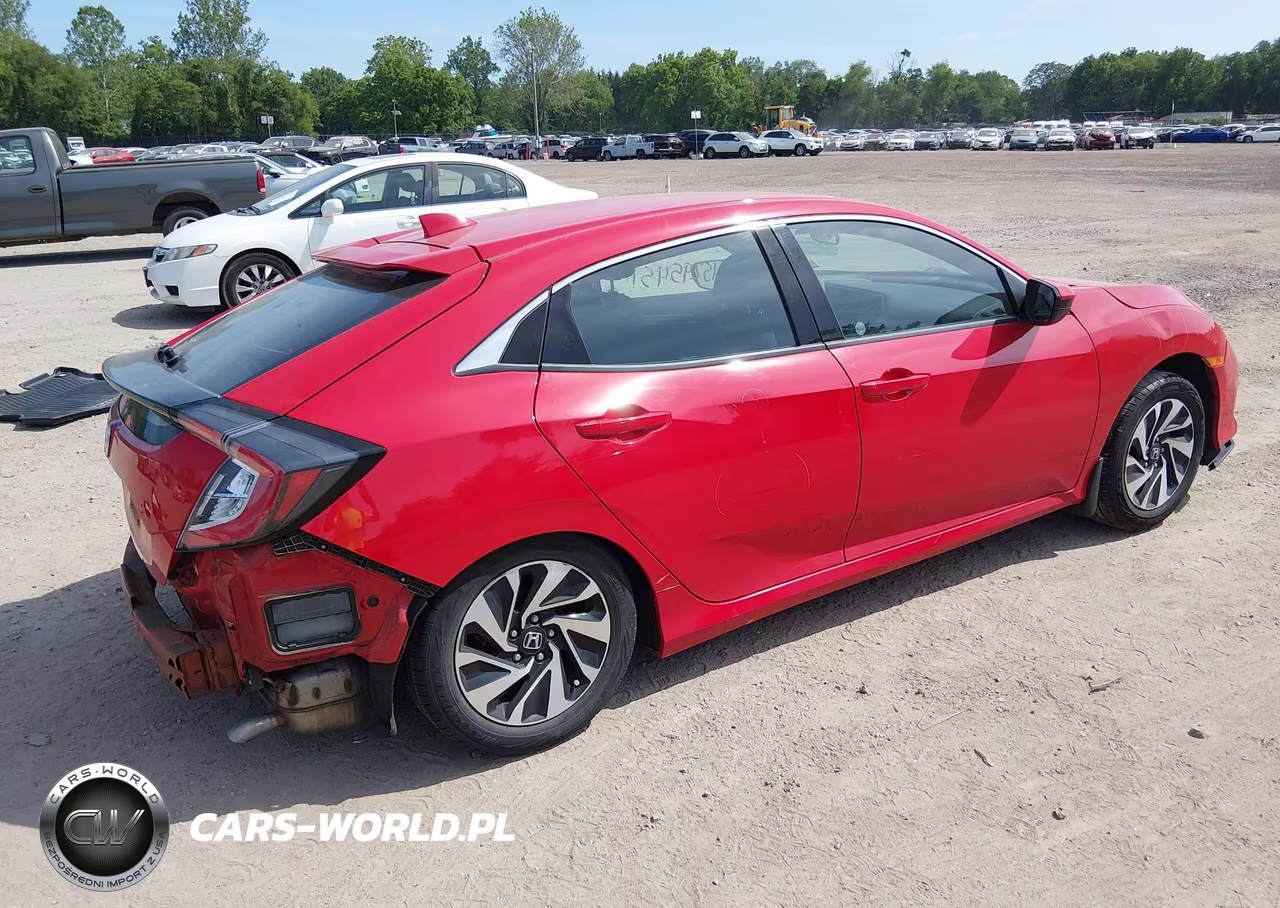 2017 Honda Civic Lx VIN:SHHFK7H2XHU403675 - 4