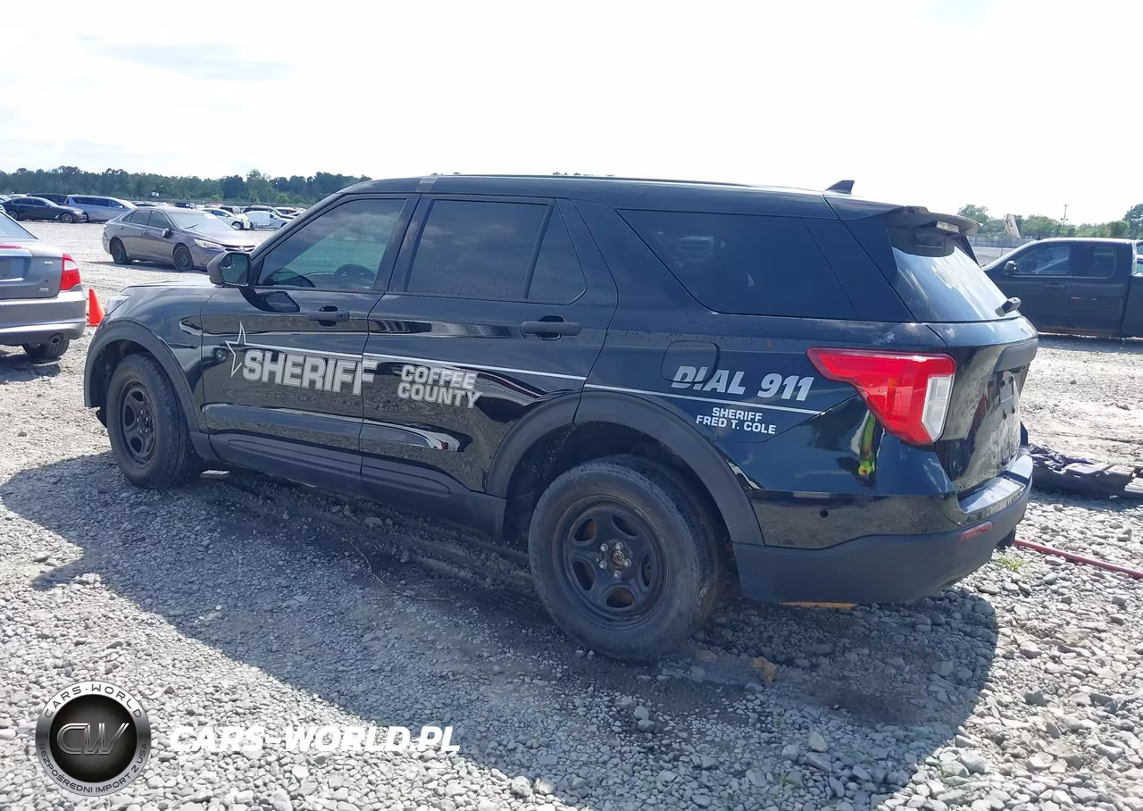 2021 Ford Police Interceptor Utility VIN:1FM5K8AB1MGA07479 - 3