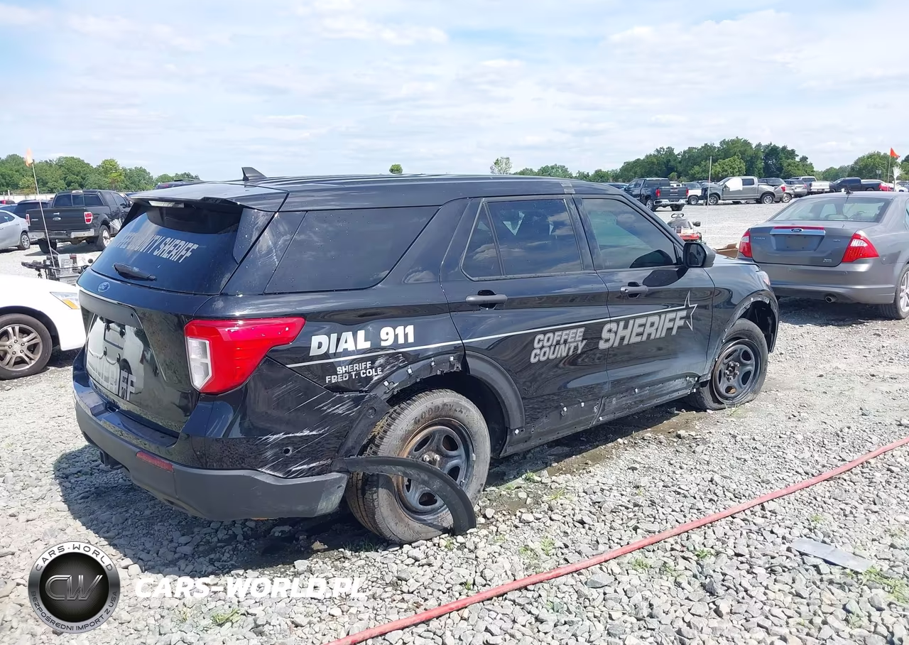 2021 Ford Police Interceptor Utility VIN:1FM5K8AB1MGA07479 - 4