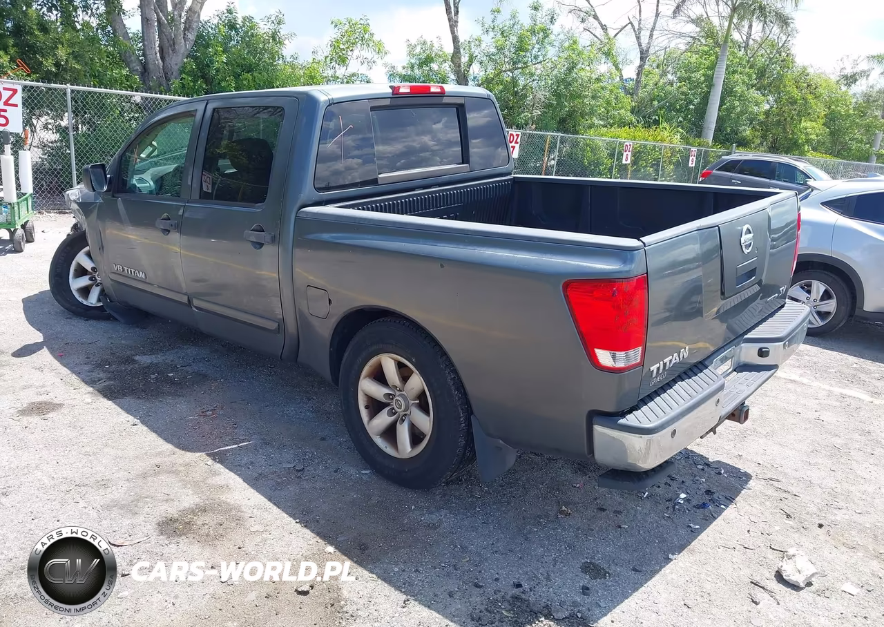 2012 Nissan Titan Sv VIN:1N6BA0ED0CN306704 - 3