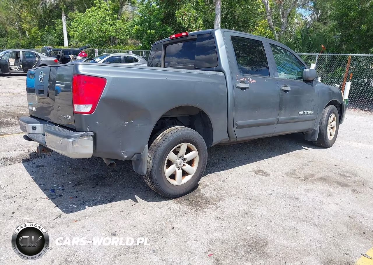 2012 Nissan Titan Sv VIN:1N6BA0ED0CN306704 - 4
