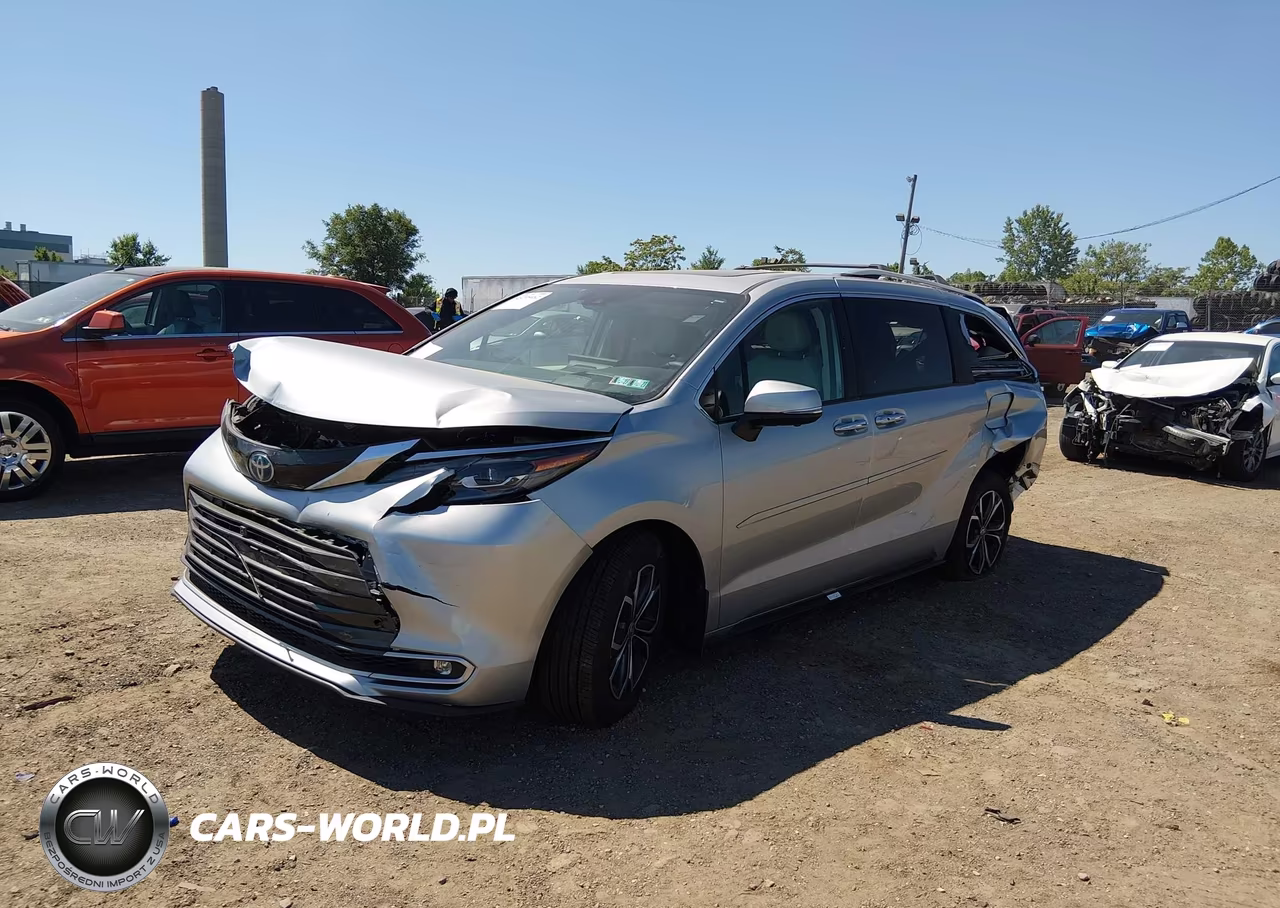 2025 Toyota Sienna Platinum VIN:5TDESKFC5SS167855 - 2
