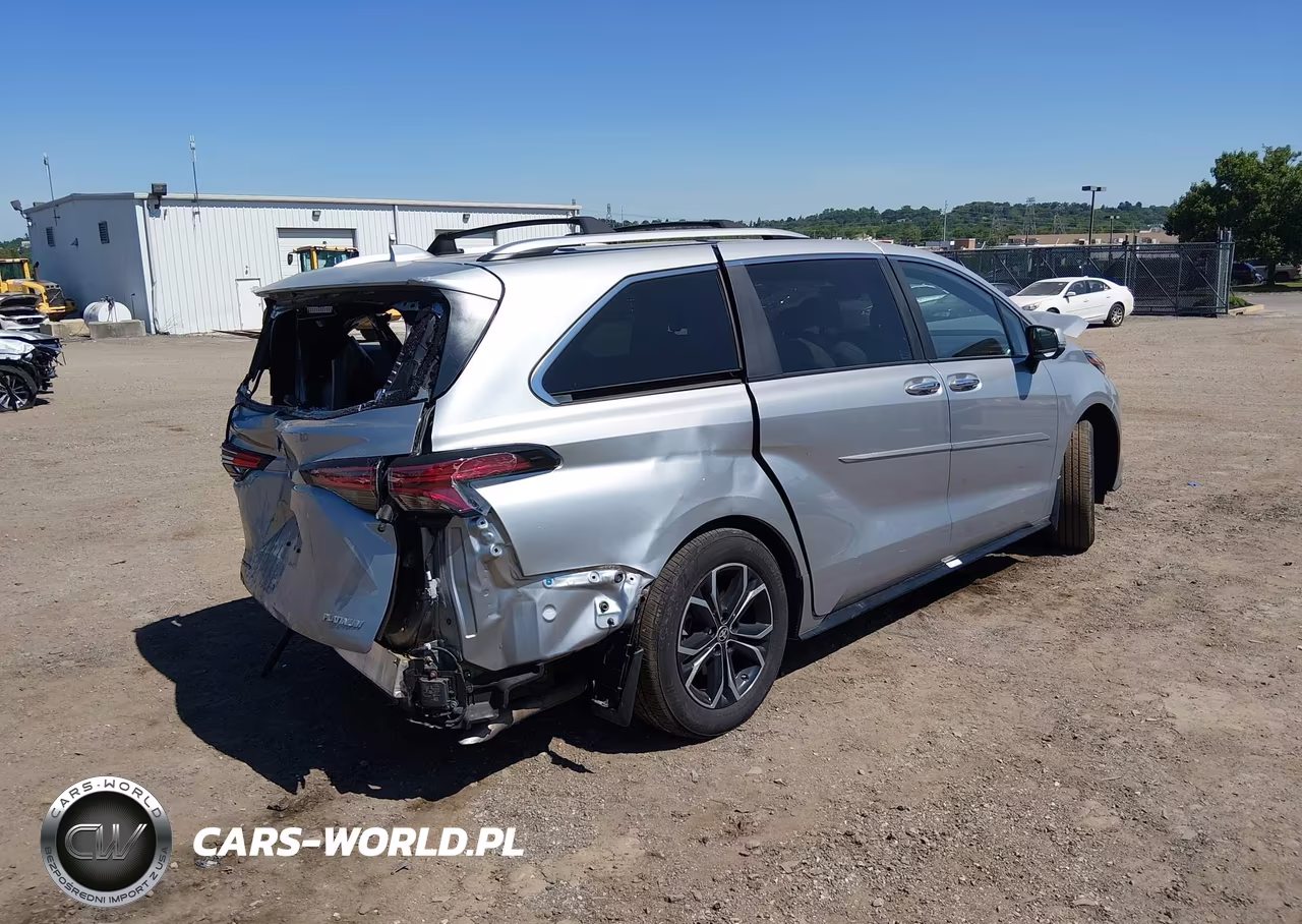 2025 Toyota Sienna Platinum VIN:5TDESKFC5SS167855 - 4