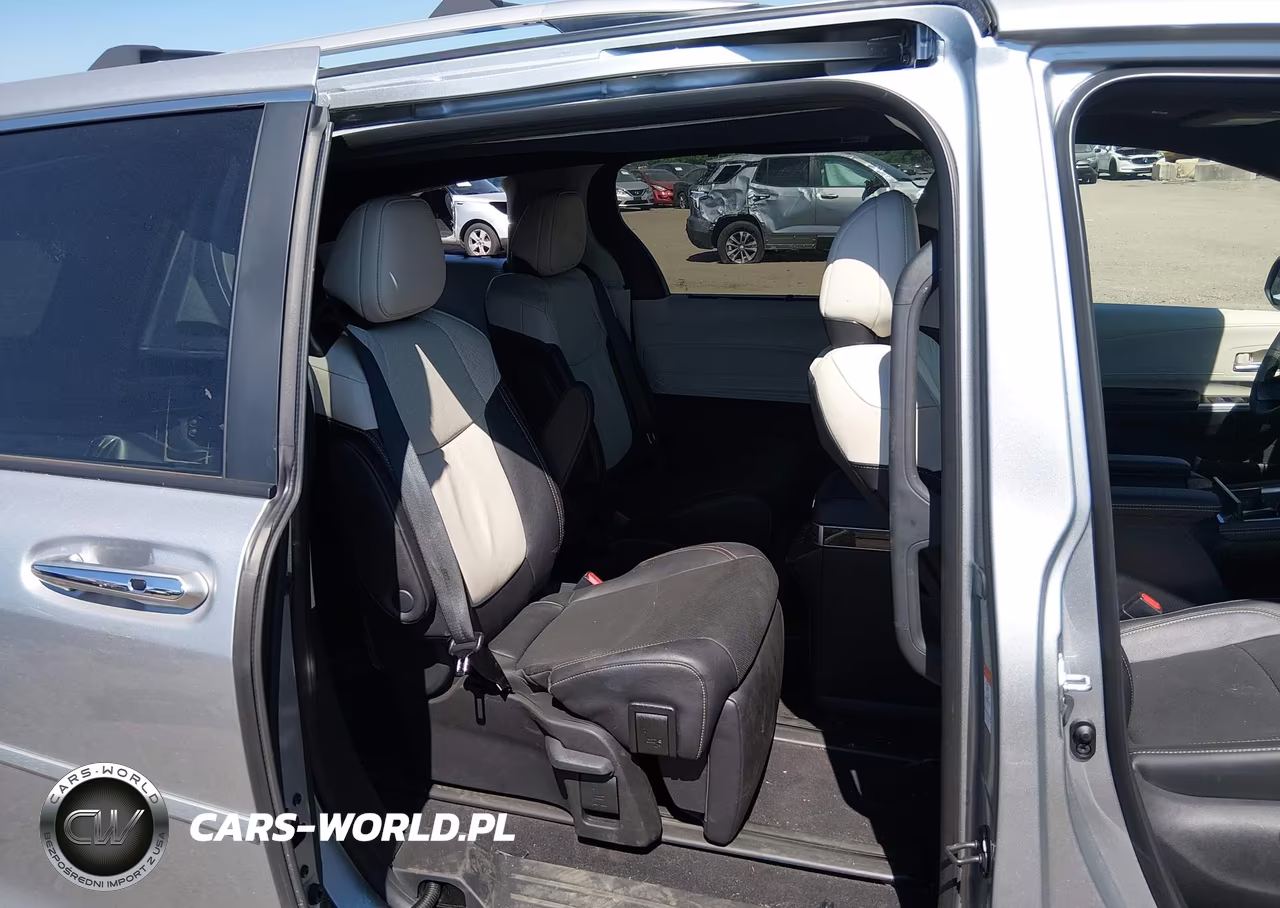 2025 Toyota Sienna Platinum VIN:5TDESKFC5SS167855 - 8
