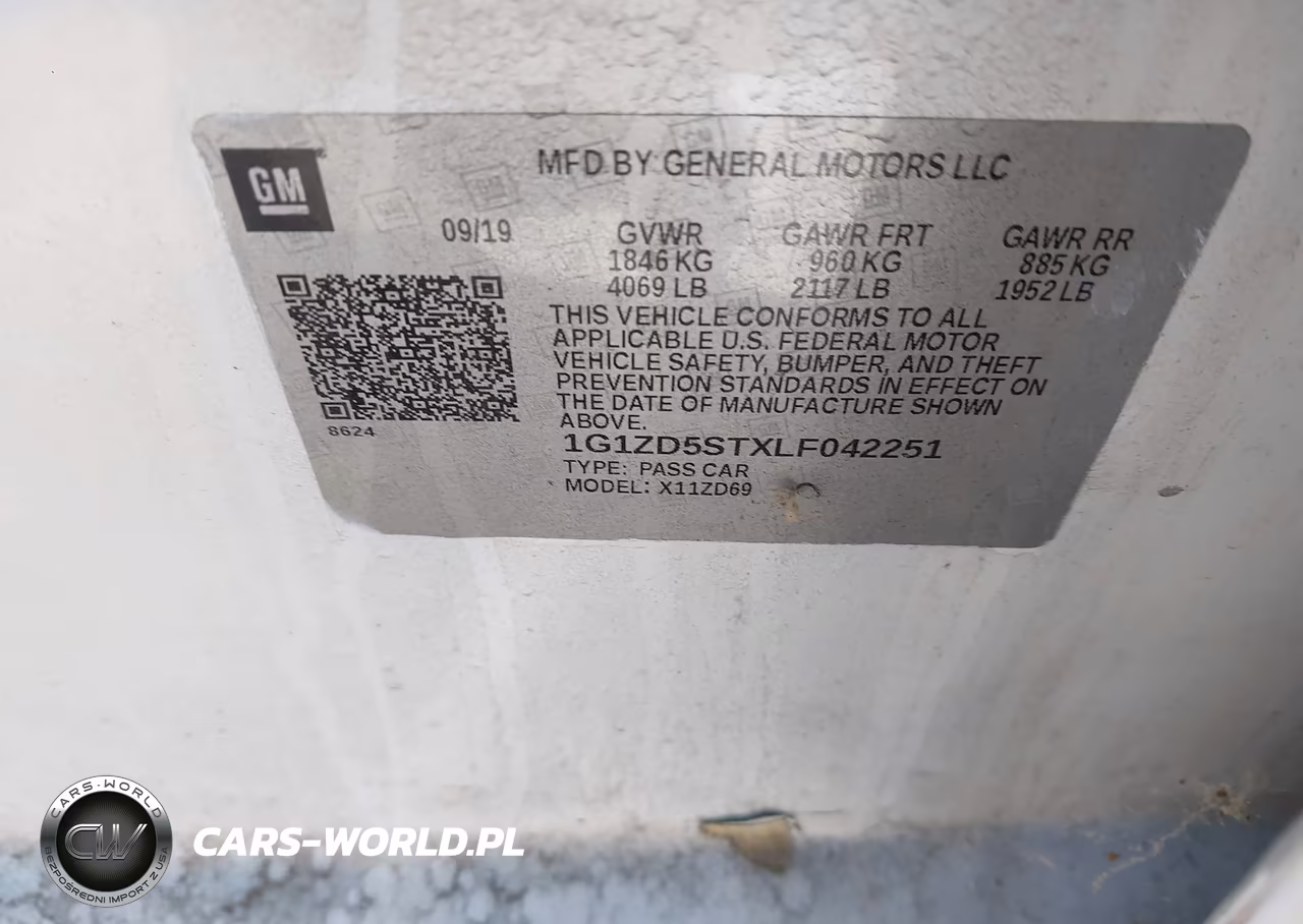 2020 Chevrolet Malibu Fwd Lt VIN:1G1ZD5STXLF042251 - 9
