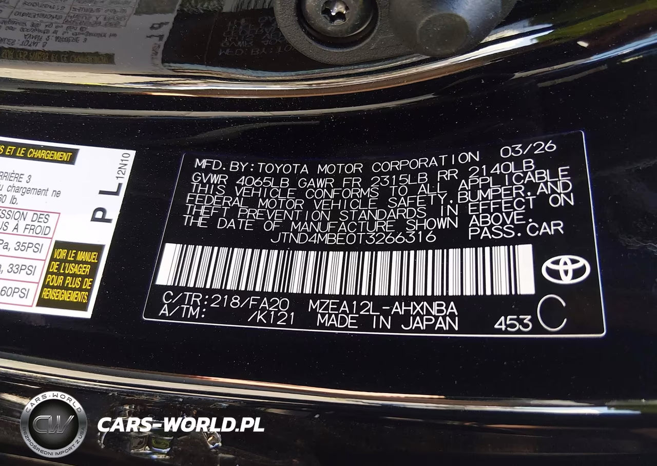 2026 Toyota Corolla Se VIN:JTND4MBE0T3266316 - 9