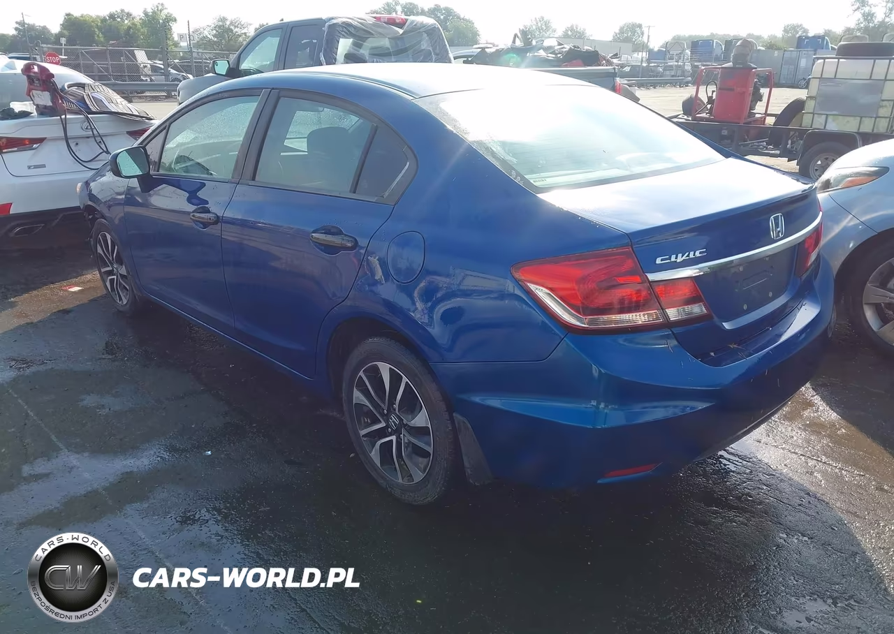 2015 Honda Civic Ex VIN:19XFB2F83FE003830 - 3