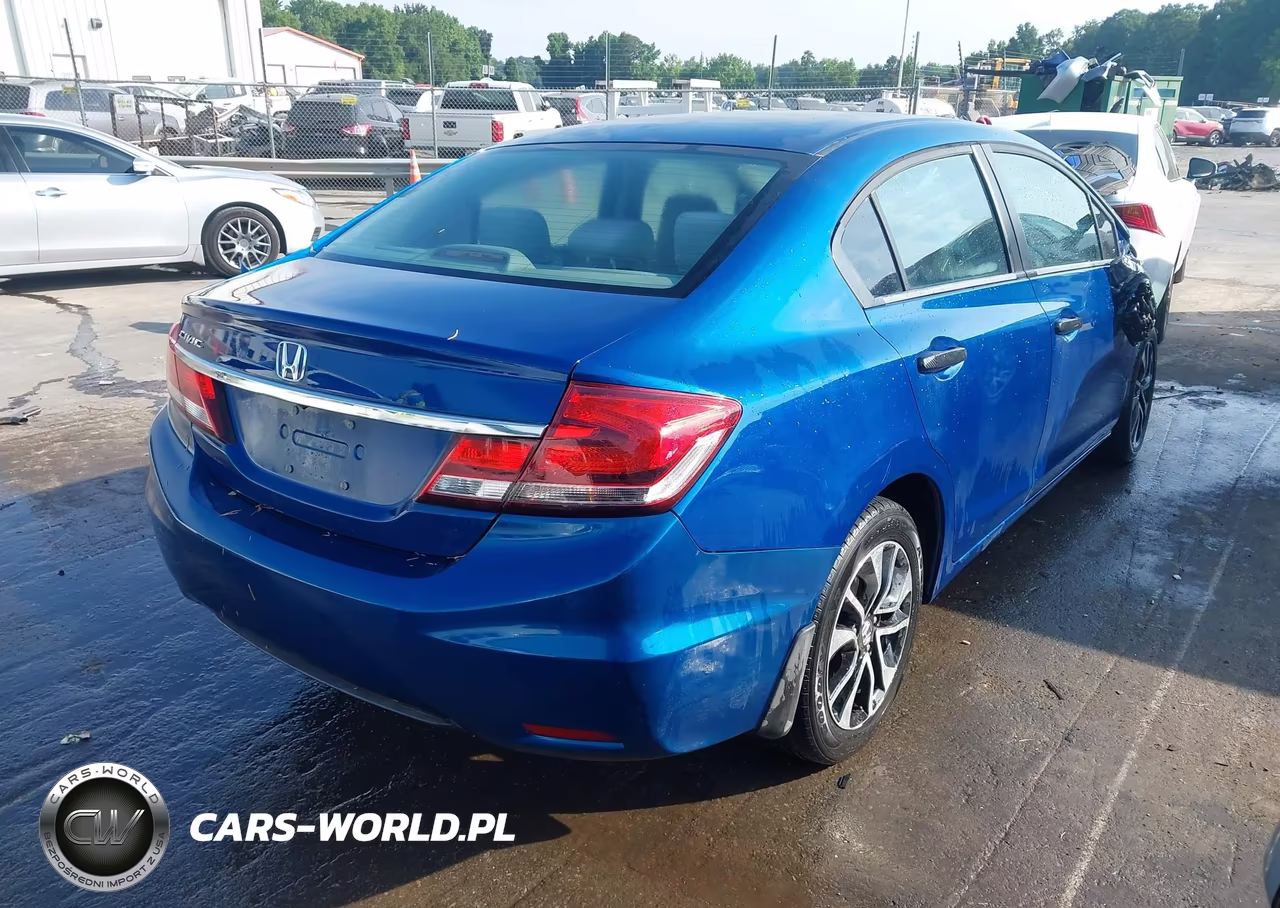 2015 Honda Civic Ex VIN:19XFB2F83FE003830 - 4