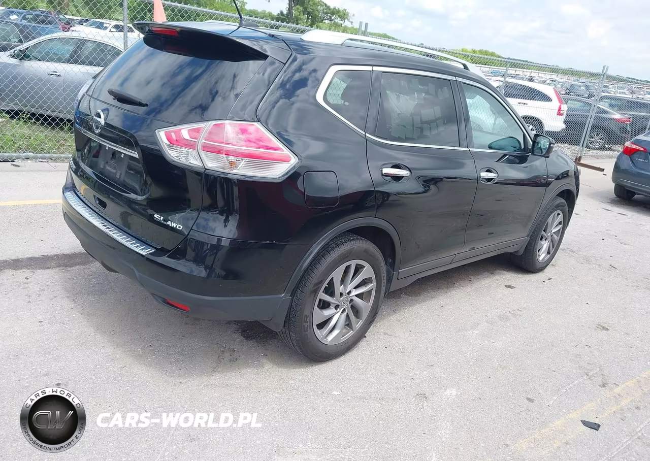 2015 Nissan Rogue Sl VIN:5N1AT2MV3FC843626 - 4