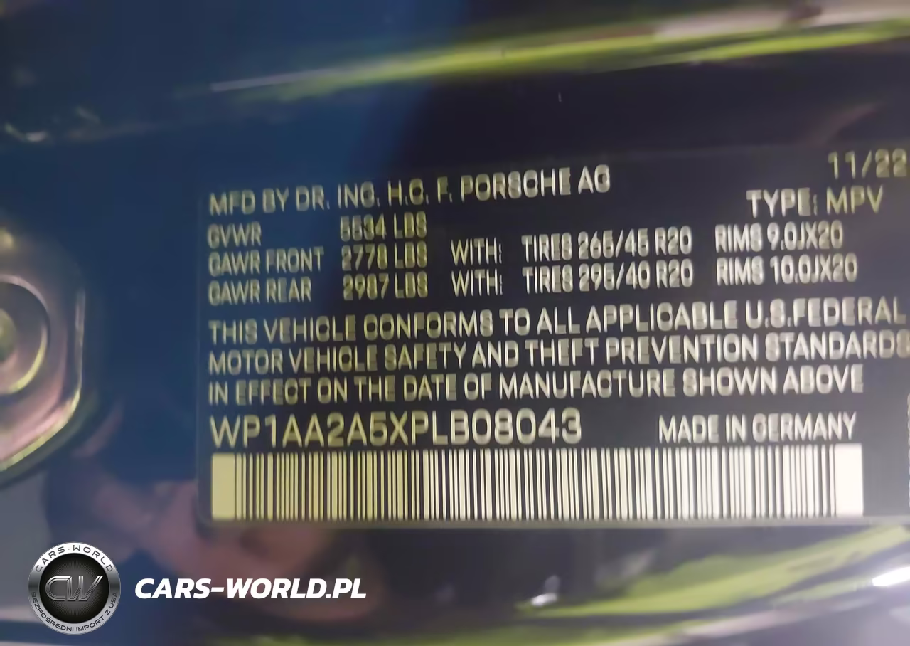 2023 Porsche Macan T VIN:WP1AA2A5XPLB08043 - 9