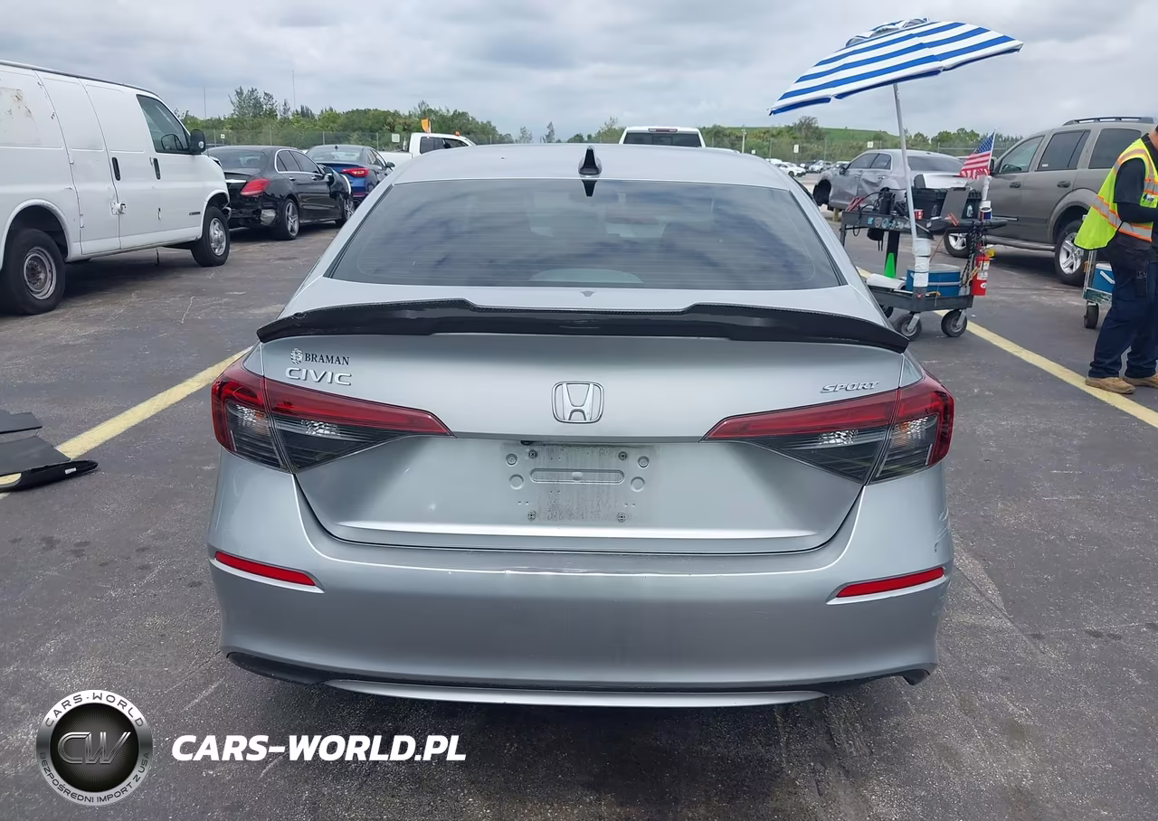 2025 Honda Civic Sport VIN:2HGFE2F56SH580557 - 16
