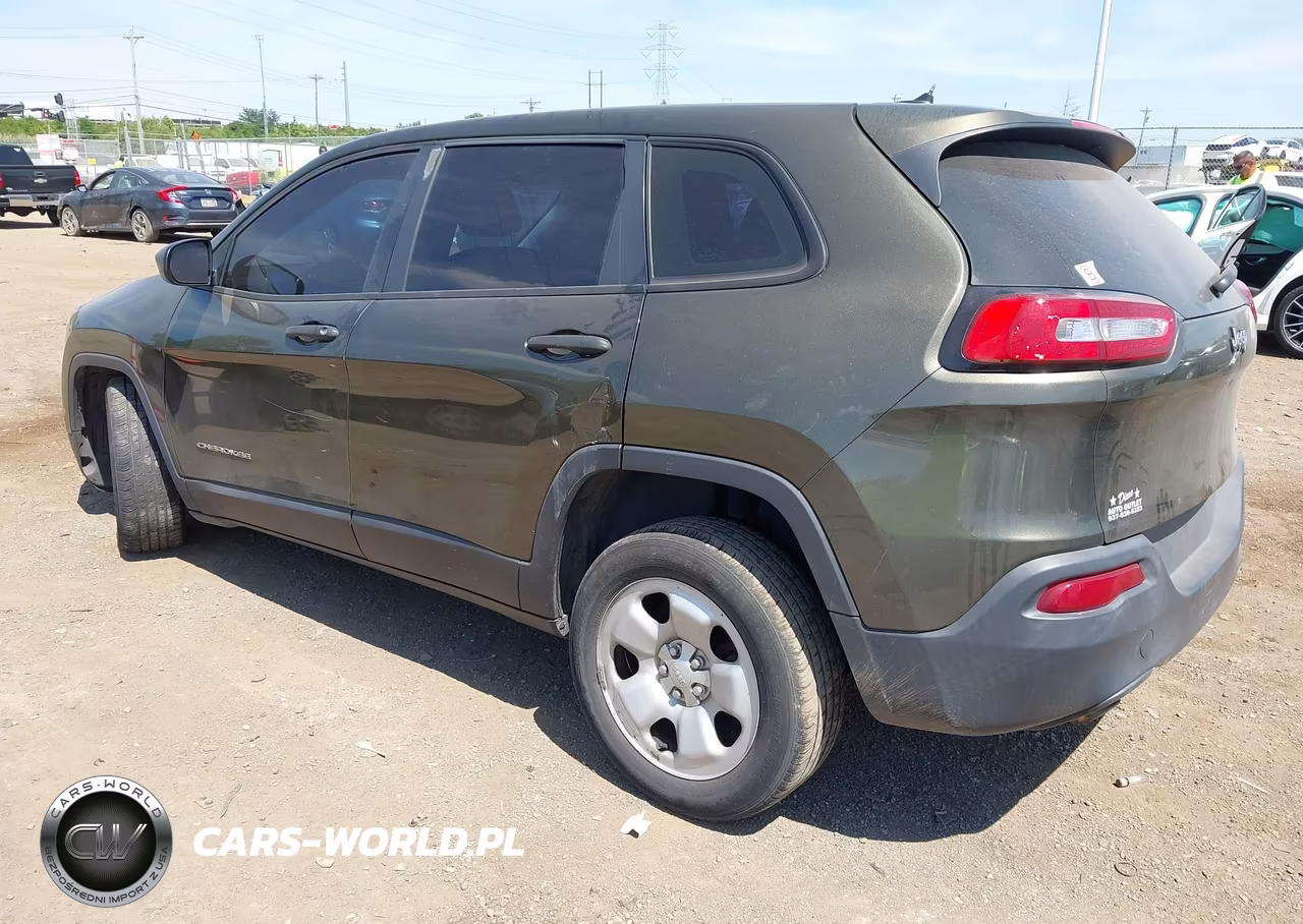2014 Jeep Cherokee Sport VIN:1C4PJLAB0EW231109 - 3