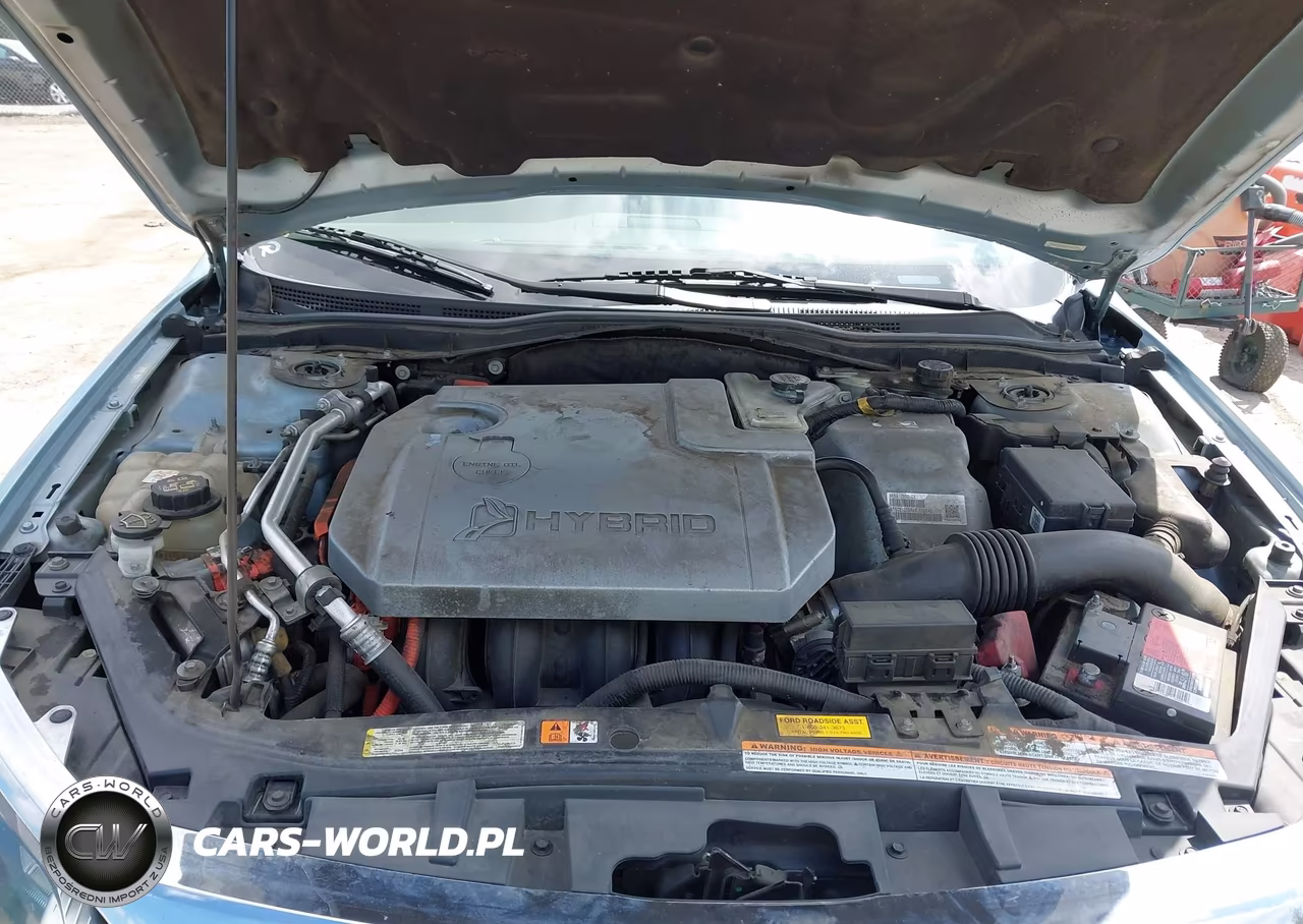2010 Ford Fusion Hybrid VIN:3FADP0L36AR195595 - 10