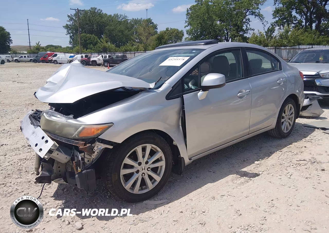 2012 Honda Civic Ex-L VIN:19XFB2F9XCE030432 - 2